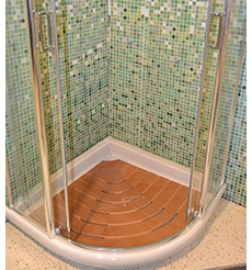 Pedana doccia legno ecotech bianco cm 49,5x49,5 - Linea Bagno –  Castelmerlino