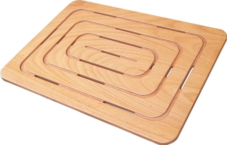 Pedana doccia in compensato marino cm 79x56 piatti 100x70